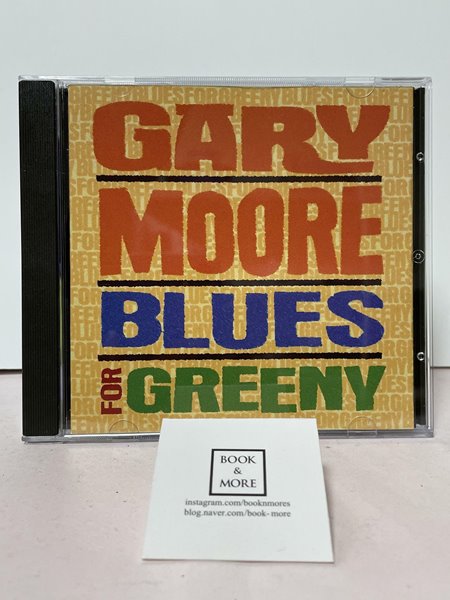 Gary Moore - Blues For Greeny -- 상태 : 최상급