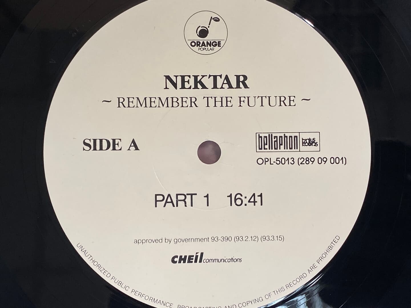 [LP] 넥타 - Nektar - Remember The Future LP [오렌지-라이센스반]