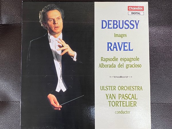 [LP] 얀 파스칼 토틀리에 - Yan Pascal Tortelier - Debussy Images ,Ravel Rapsodie espagnoles LP [서울-라이센스반]