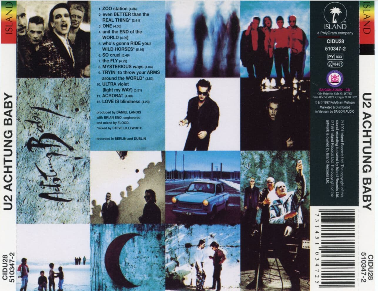 유투 - U2 - Achtung Baby