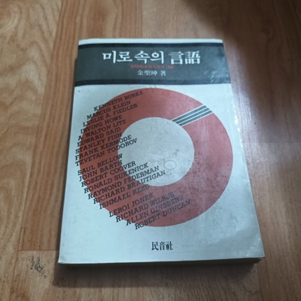 미로속의 언어 - 현대미국작가와의 대화