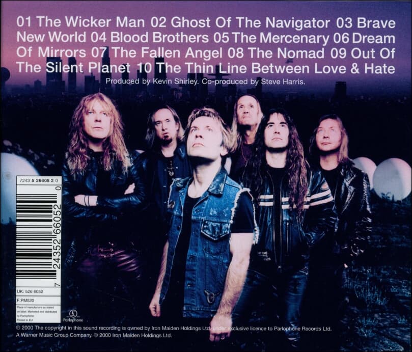 아이언 메이든 (Iron Maiden) - Brave New World(EU발매)