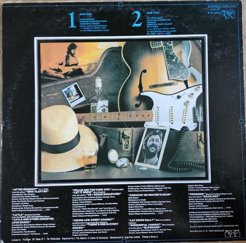 Eric Clapton - Time Pieces: The Best Of Eric Clapton--LP