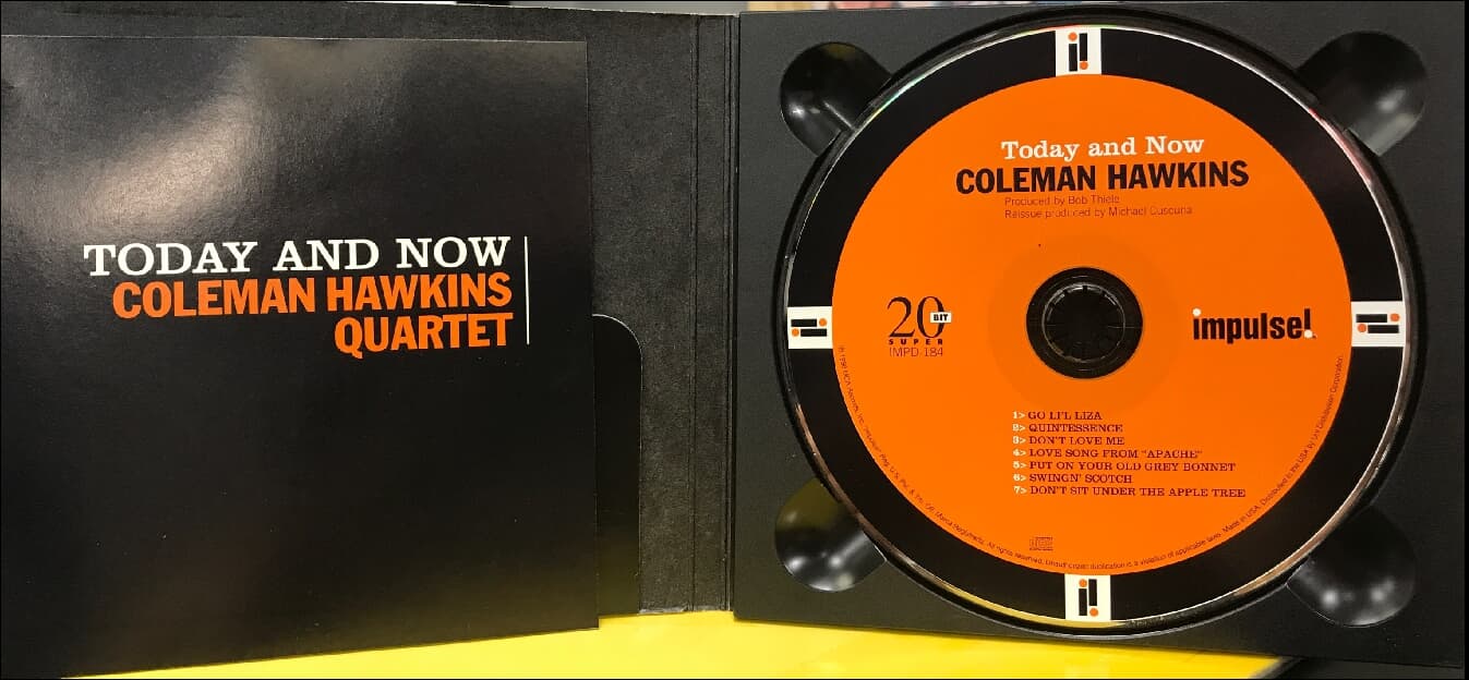 콜맨 호킨스 (Coleman Hawkins) - Quartet Today And Now (US발매)