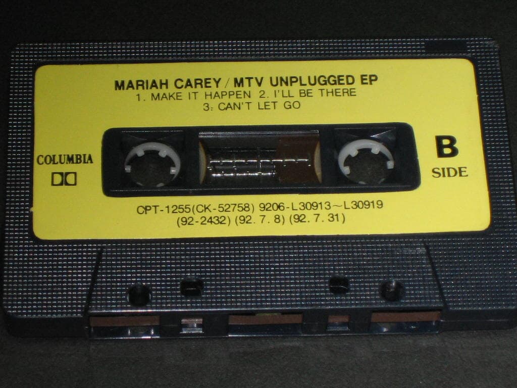 머라이어 캐리 Mariah Carey - MTV Unplugged Ep 카세트테이프 / Sony Music