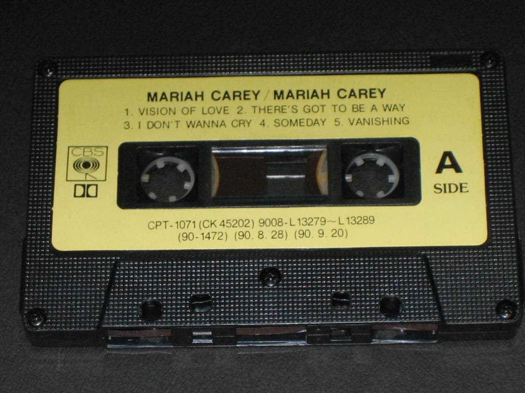 머라이어 캐리 Mariah Carey - Mariah Carey 카세트테이프 / CBS