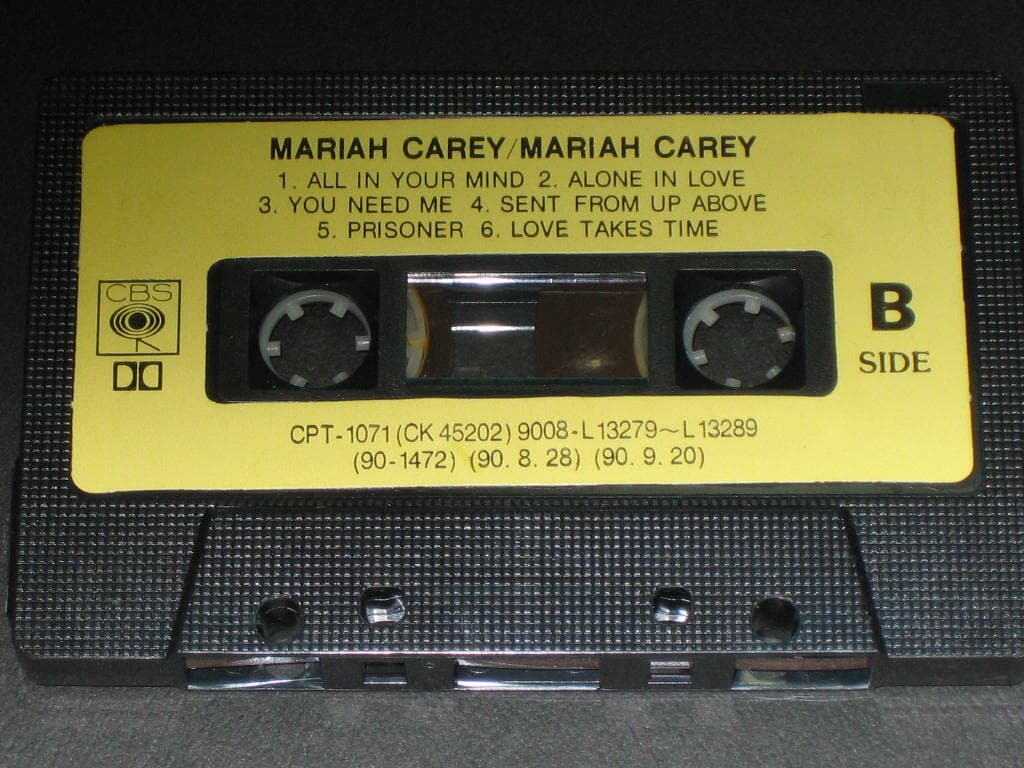 머라이어 캐리 Mariah Carey - Mariah Carey 카세트테이프 / CBS