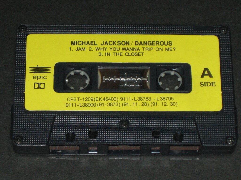 마이크 잭슨 Michael Jackson - Dangerous 2 카세트테이프 / Sony Music