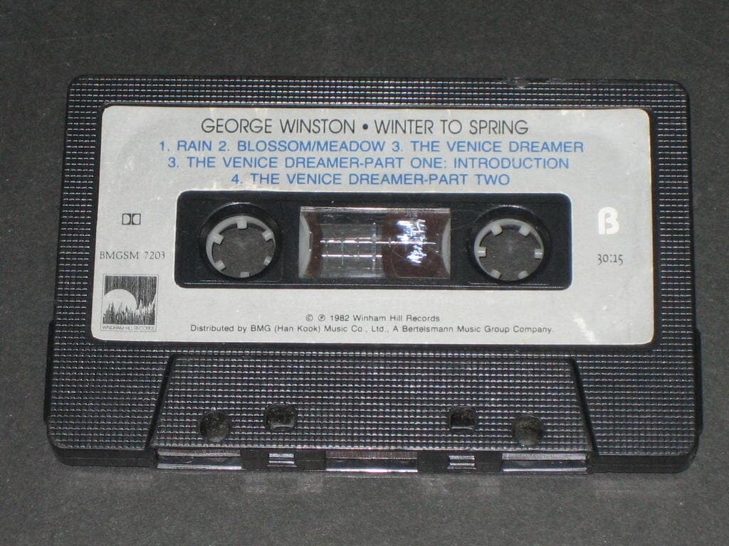 조지 윈스턴 George Winston - Winter To Spring 카세트테이프 알테잎 / Winham Hill Records  