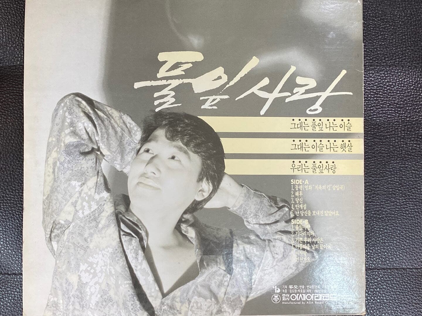 [LP] 최성수 - 2집 동행,풀잎 사랑 LP [아세아 ALS-1485]