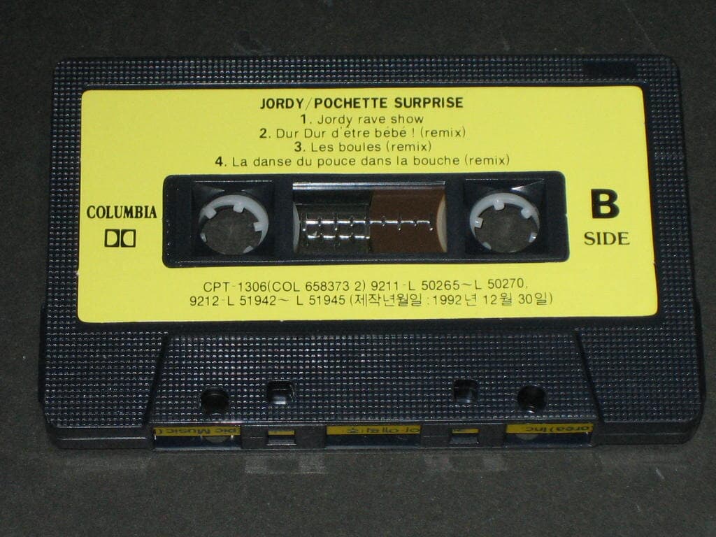 조르디 JORDY - Pochrtte Surprise 카세트테이프 / Sony Music