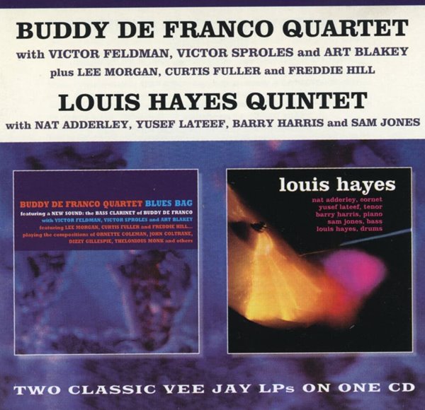 Buddy DeFranco Quartet, Louis Hayes Quintet - Two Classic Vee Jay LPs On One CD [스폐인발매]