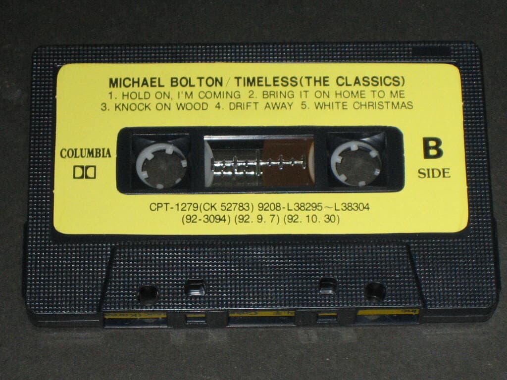 마이클 볼튼 Michael Bolton - Timeless (The Classics) 카세트 테이프 / Sony Music