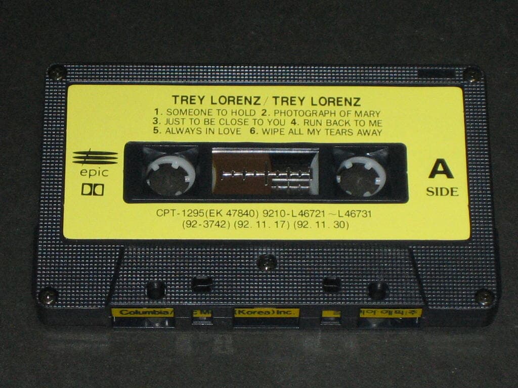 트레이 로렌즈  Trey Lorenz Trey Lorenz 카세트테이프 / Sony Music