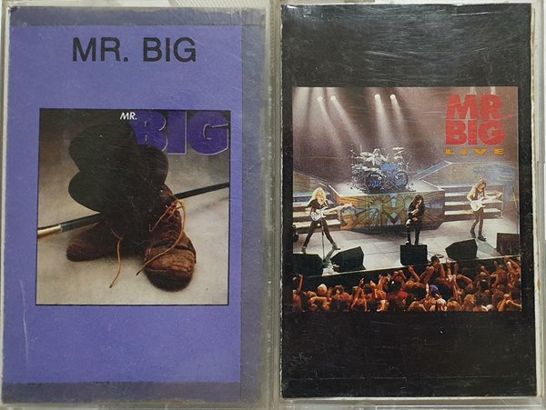 MR. BIG - MR. BIG [1989] + LIVE: KICKING &amp; SCREAMING [1992] [2 CASSETTE TAPE][반품절대불가]