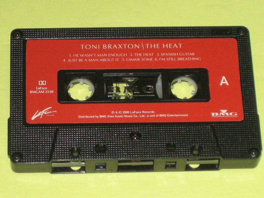 토니 브랙스톤 Toni Braxton - The Heat 카세트테이프
