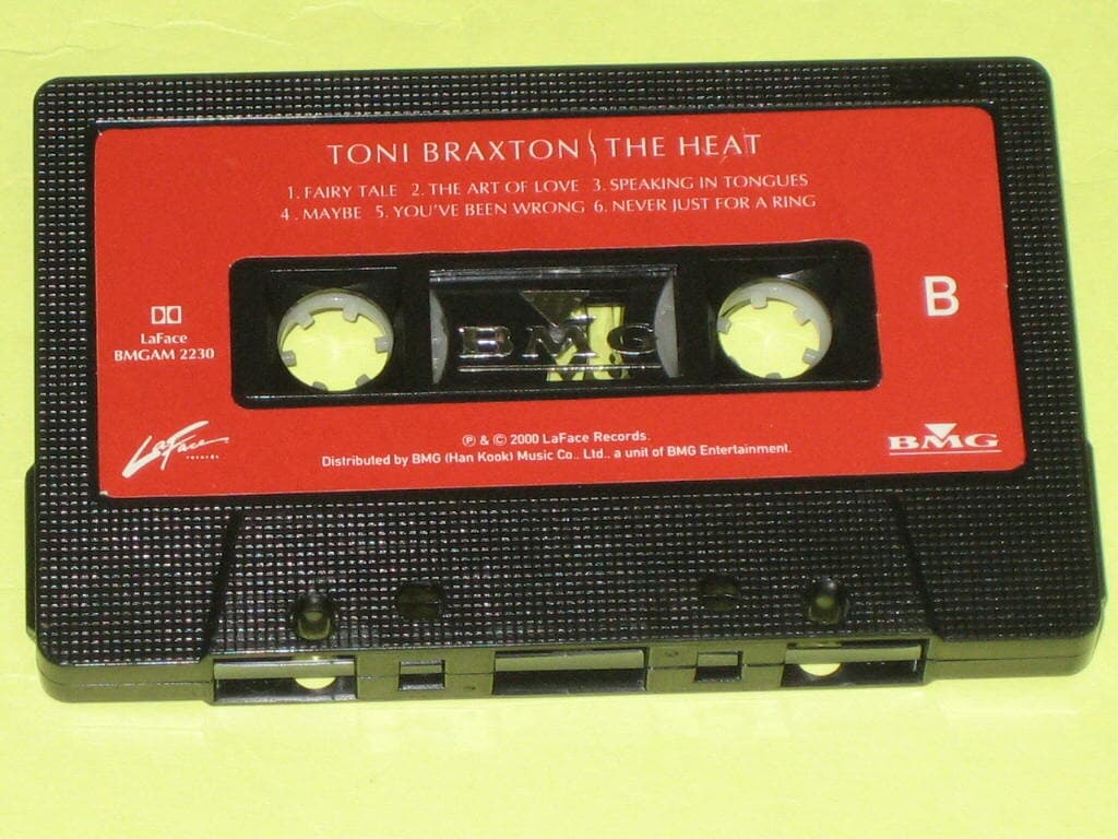 토니 브랙스톤 Toni Braxton - The Heat 카세트테이프