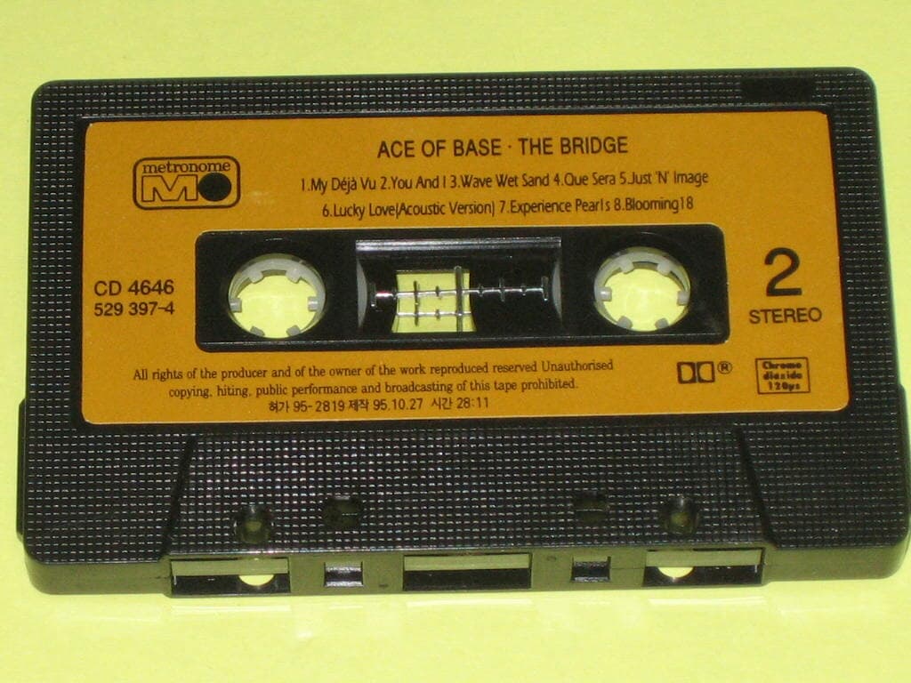 에이스 오브 베이스 Ace Of Base - The Bridge 카세트테이프