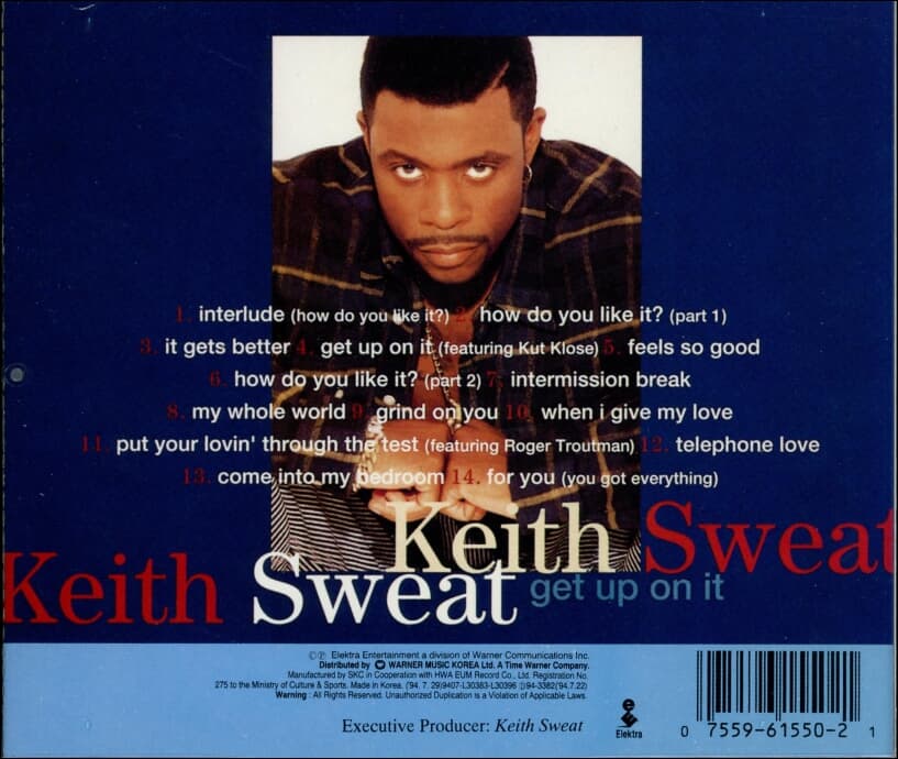 키스 스웨트 (Keith Sweat)  - Get Up On It