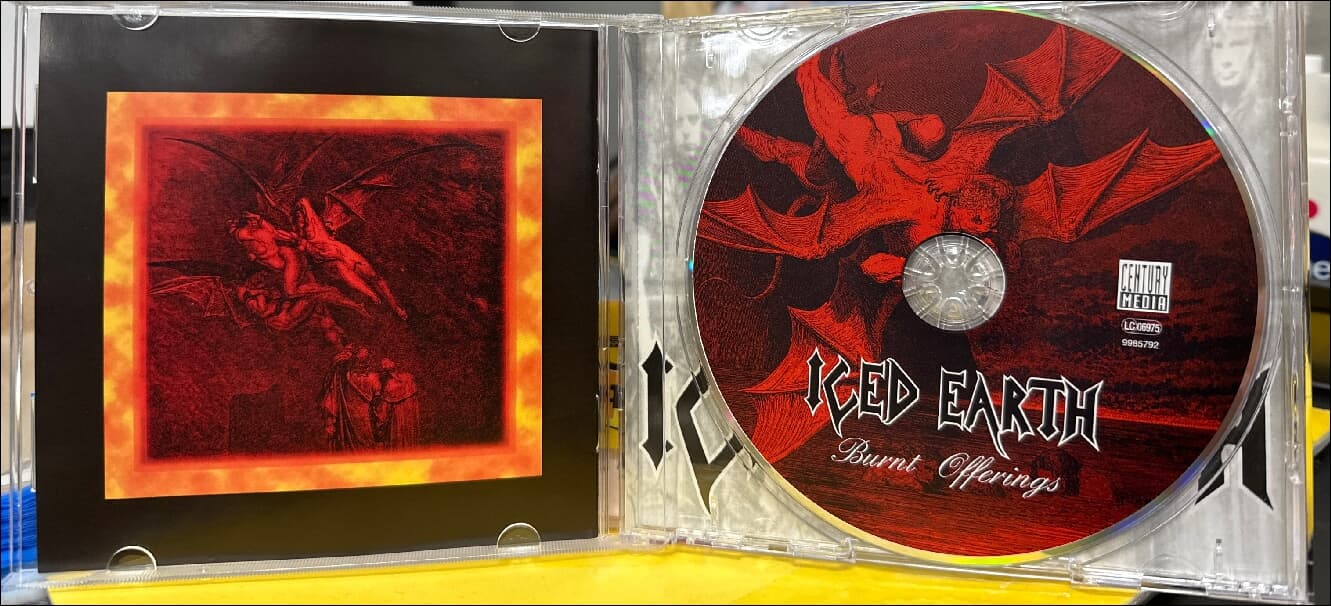 아이스드 어스 (Iced Earth) - Burnt Offerings (독일발매)