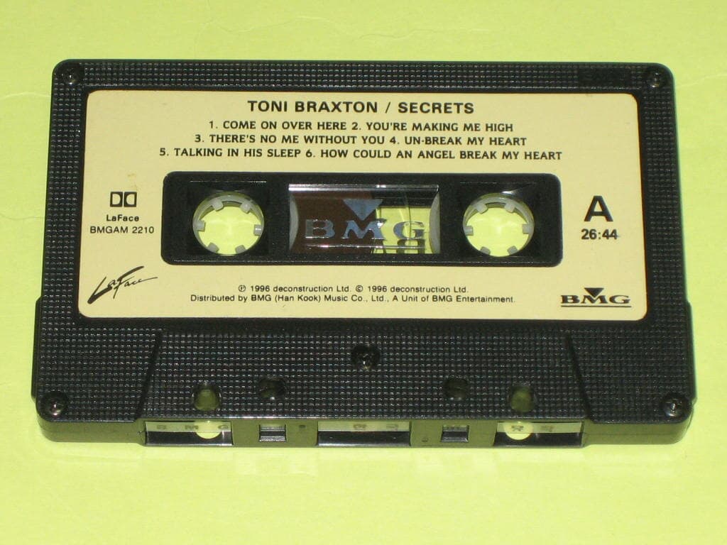 Toni Braxton (토니 브랙스톤) - Secrets 카세트테이프
