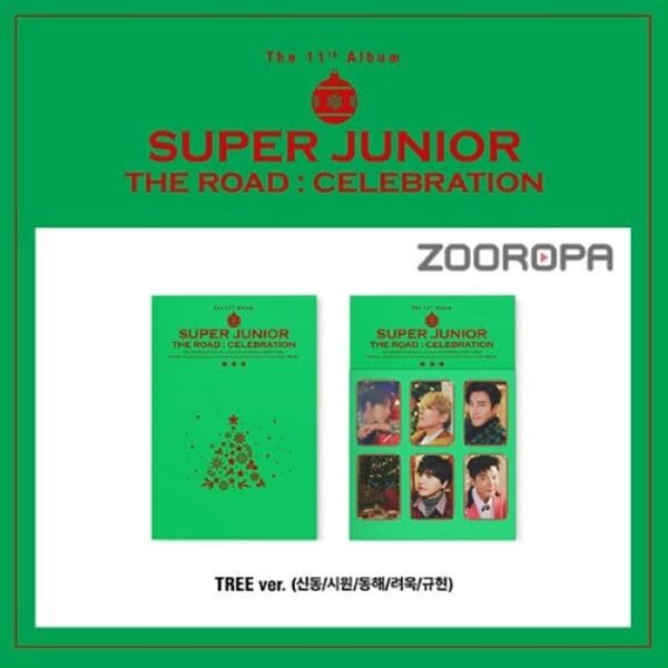 [미개봉] 슈퍼주니어 Super Junior The Road Celebration 11집 Vol.2 TREE ver.