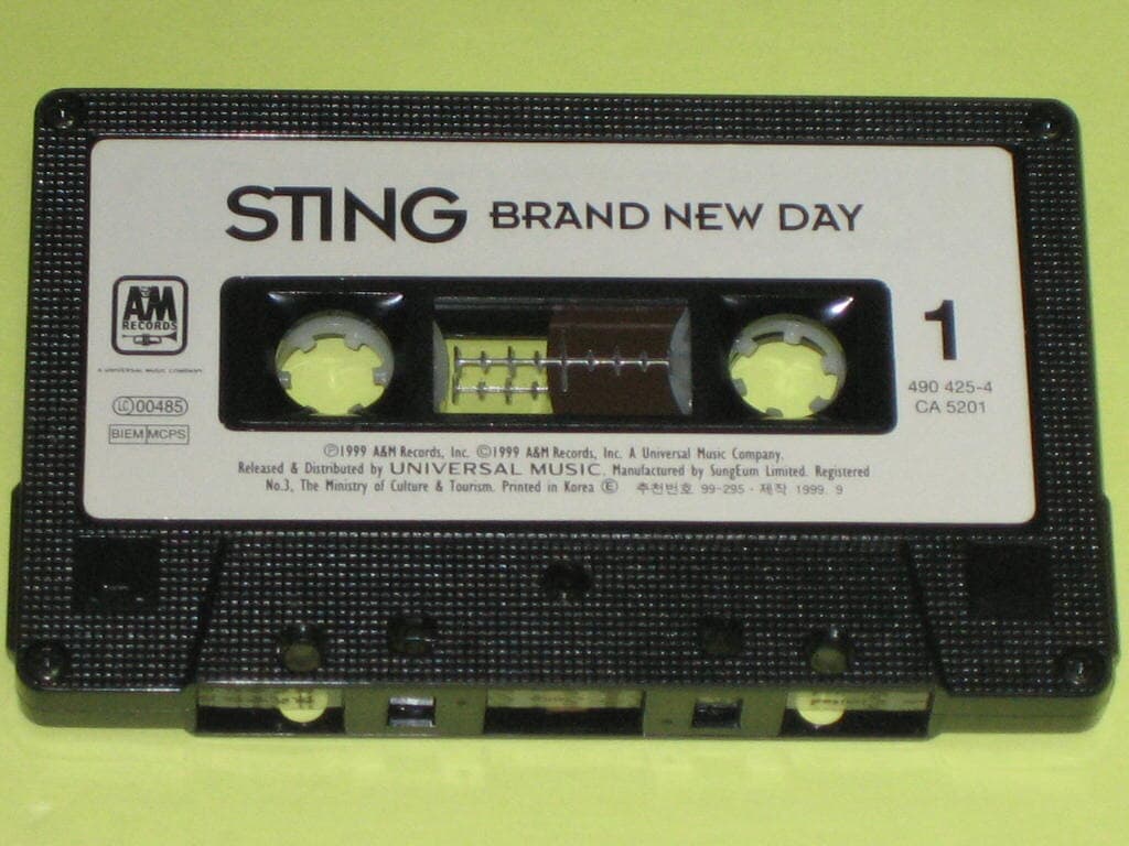 스팅 Sting - Brand New Day 카세트테이프 / universal music