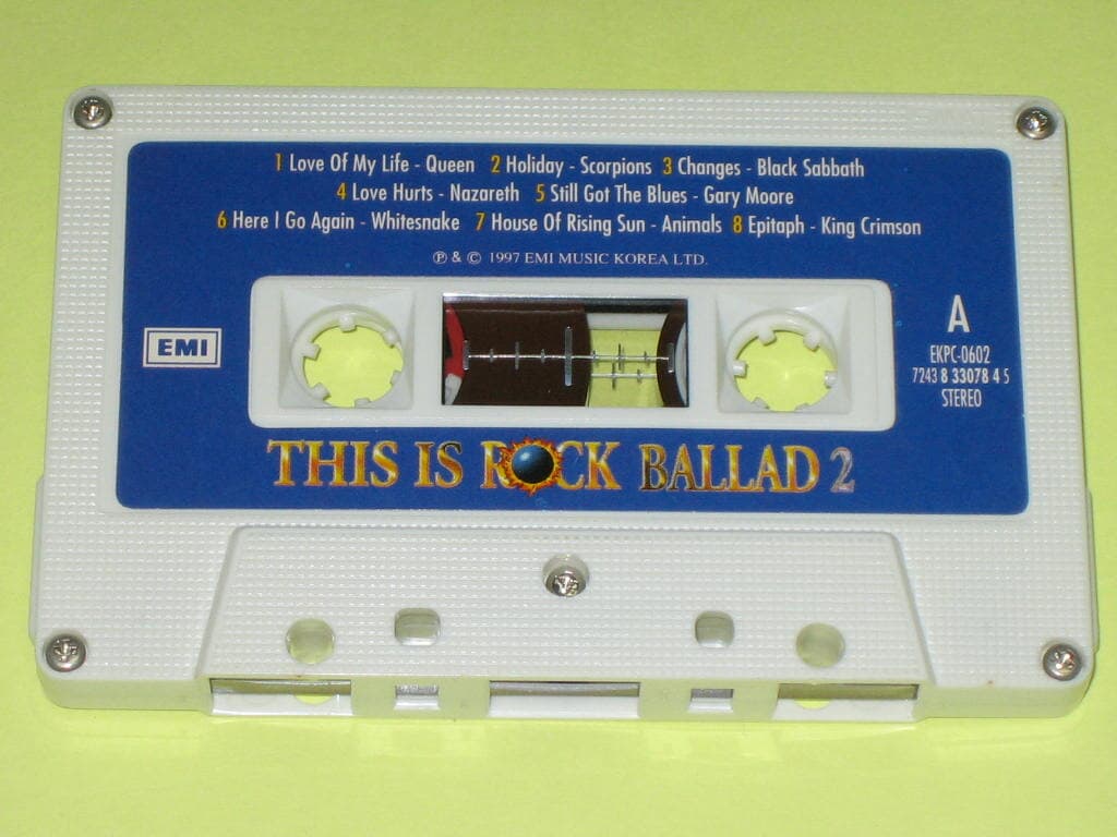 Ths is Rock Ballad 2 카세트테이프