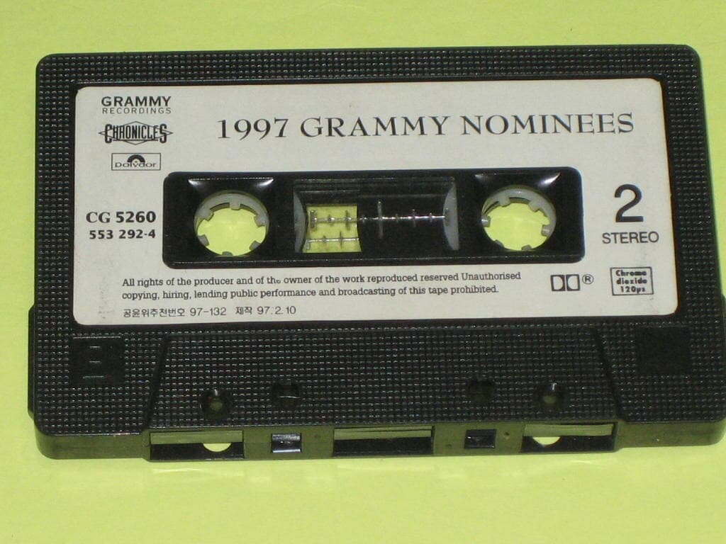 1997 그래미 노미니스 Grammy Nominees 카세트테이프