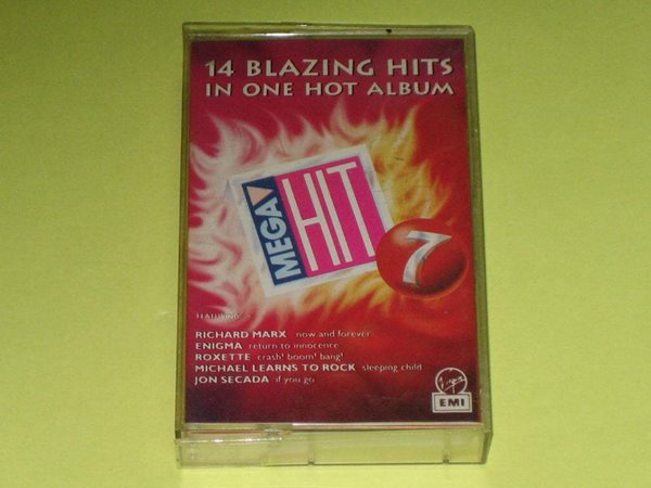 메가히트 Mega Hit 7 (14 Blazing Hits In One Hot Album) 카세트테이프