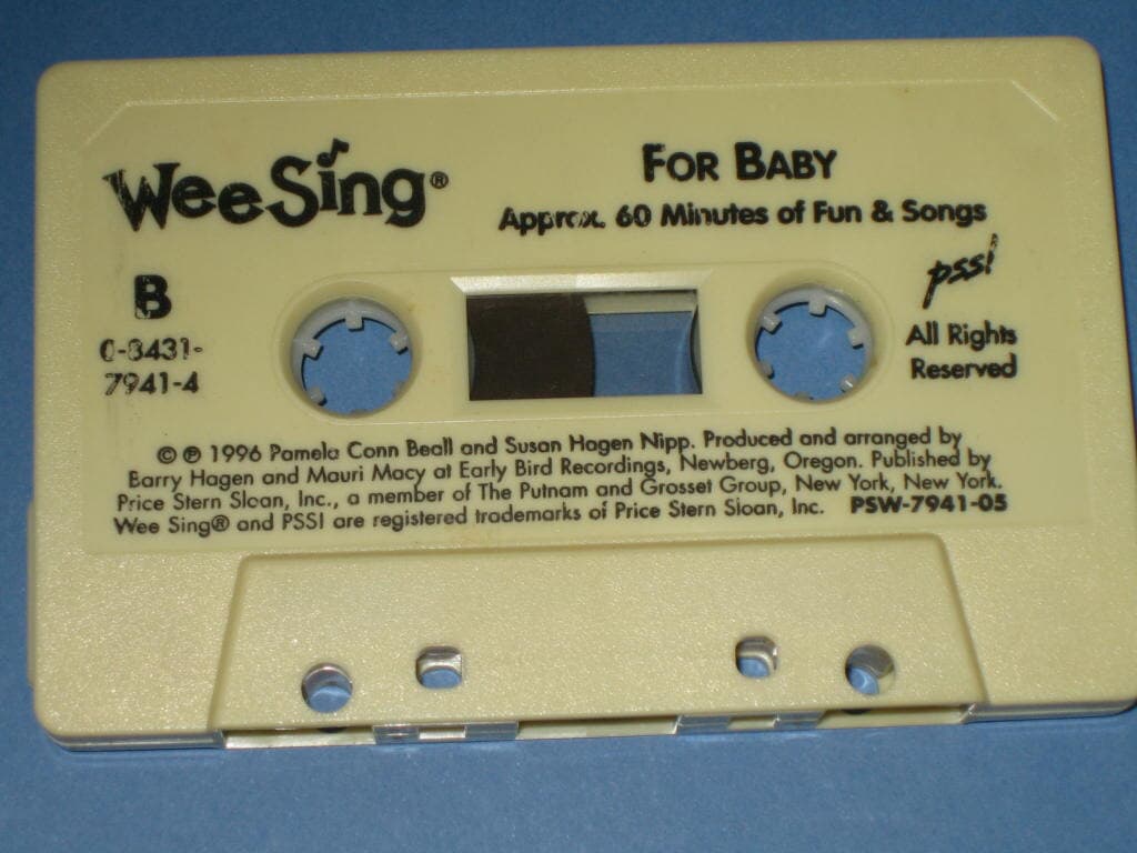 영어동요 Wee Sing for Baby 카세트테이프