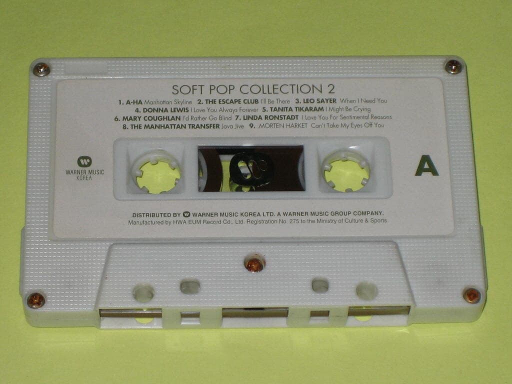 소프트 팝 콜렉션 Soft Pop Collection 2 카세트테이프