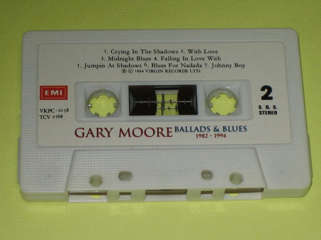 게리 무어 Gary Moore - Ballads Blues 1982-1994 카세트테이프 