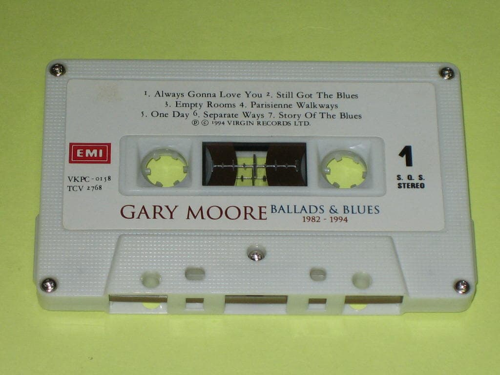 게리 무어 Gary Moore - Ballads Blues 1982-1994 카세트테이프 