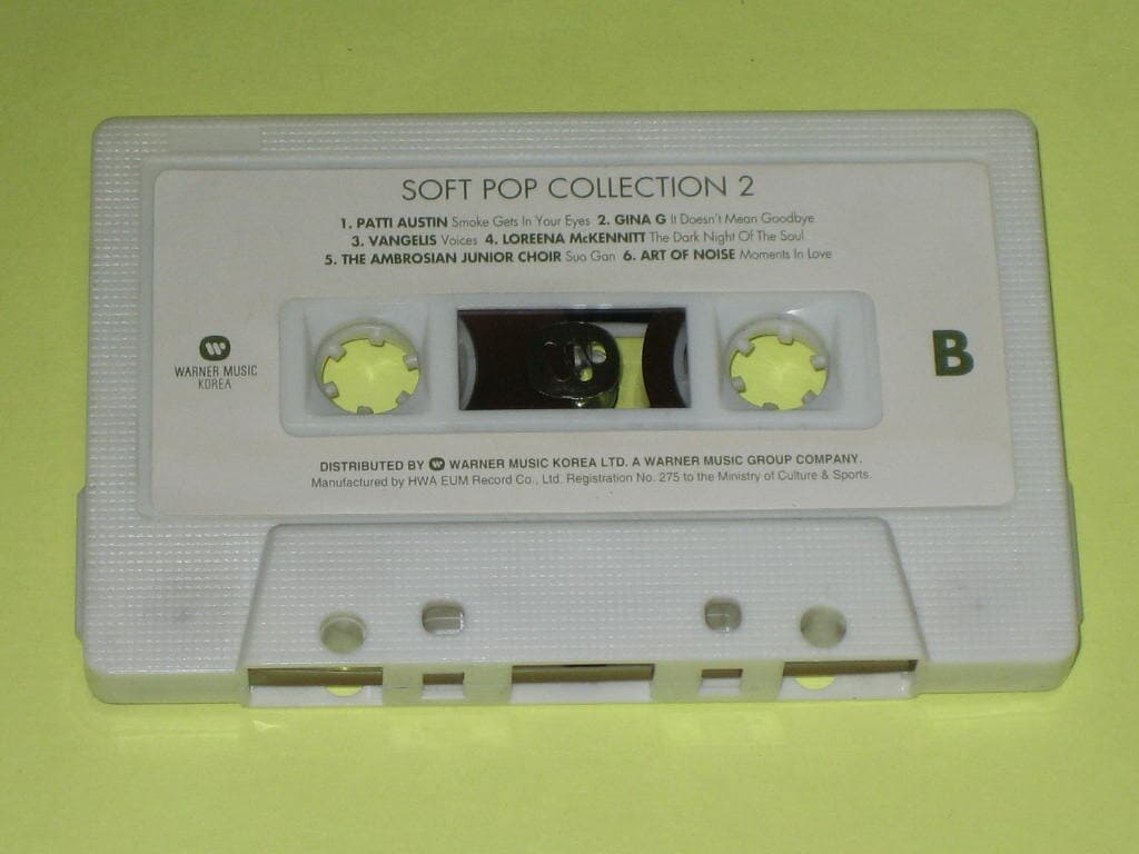소프트 팝 콜렉션 Soft Pop Collection 2 카세트테이프