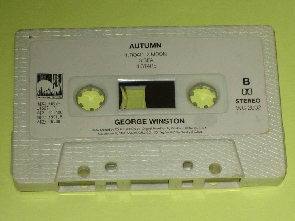 George Winston - Autumn 카세트테이프 (조지 윈스턴 - 가을)