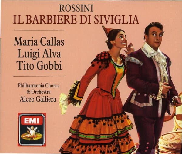 [수입][중고] Rossini - Il Barbiere di Siviglia - Philharmonia - Galliera (2CD)