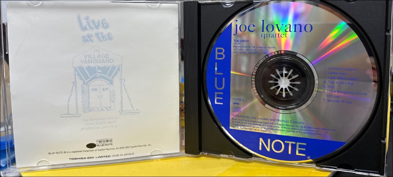 조 로바노 (Joe Lovano) - Live At The Village Vanguard (일본발매) 