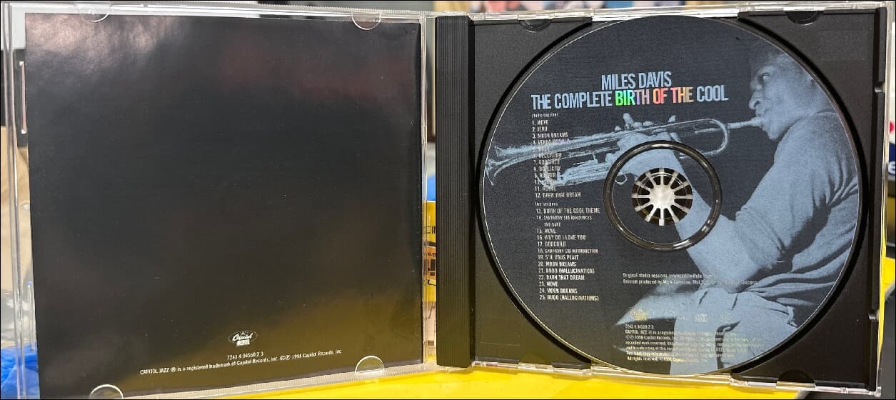 마일즈 데이비스 (Miles Davis) - The Complete Birth Of The Cool(EU발매)