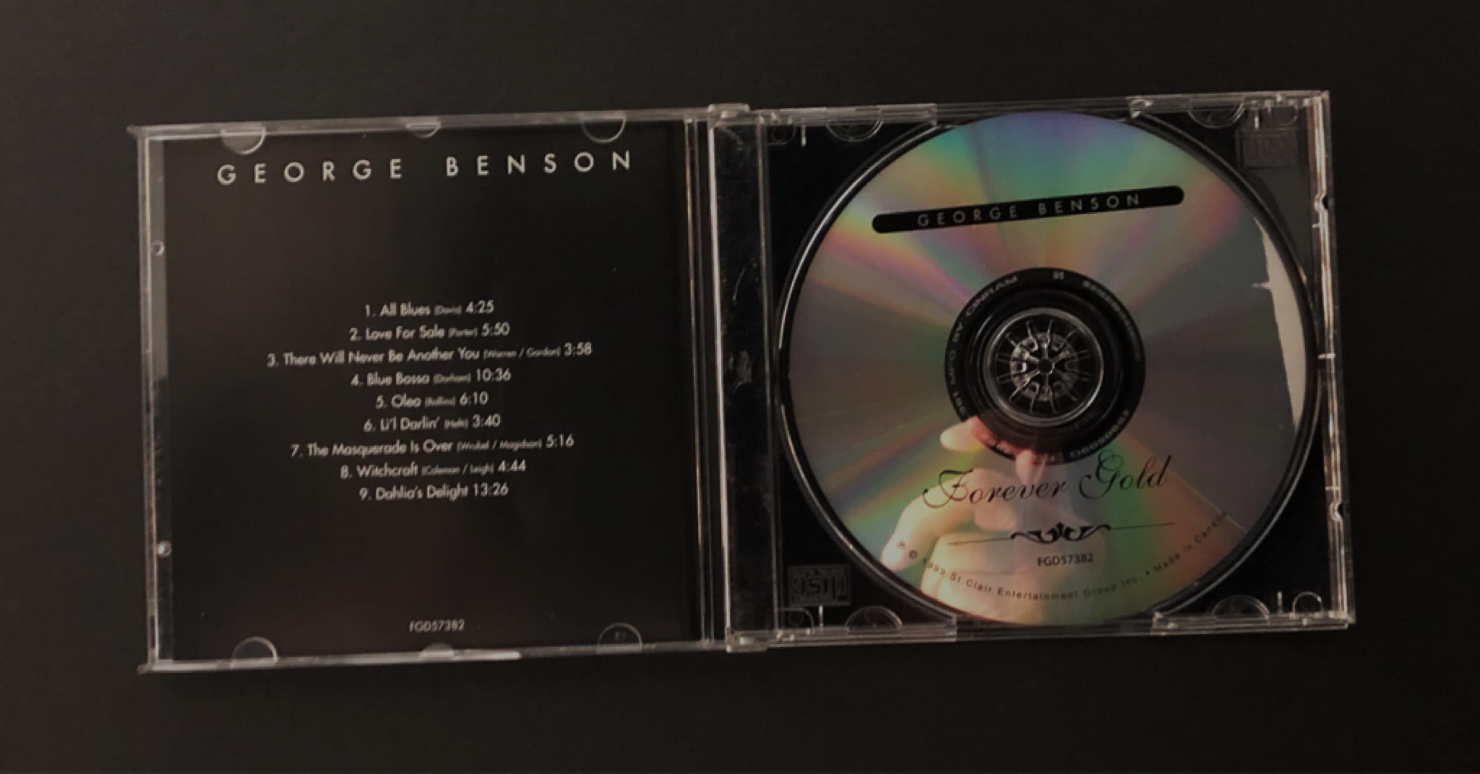 [CD] 수입반 GEORGE BENSON - FOREVER  GOLD  (US발매)