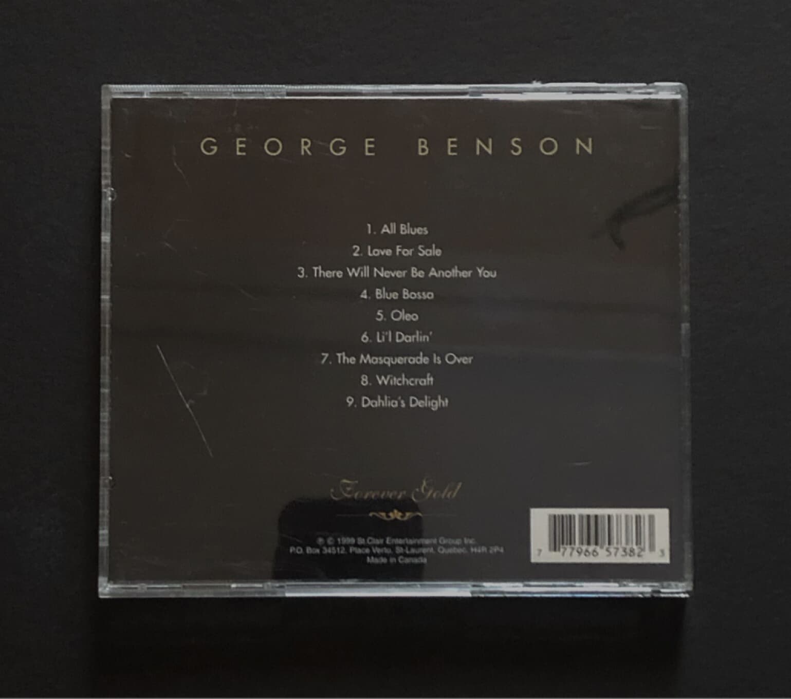 [CD] 수입반 GEORGE BENSON - FOREVER  GOLD  (US발매)