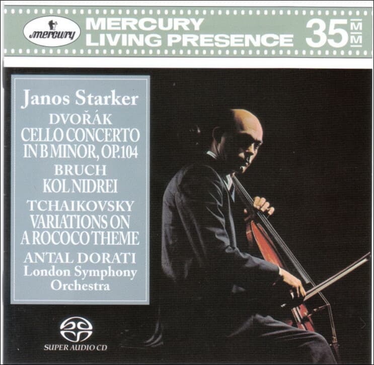 Dvorak : Variations On A Rococo Theme (로코코 테마에 의한 변주곡) - 슈타커 (Janos Starker)(SACD)(EU발매) 