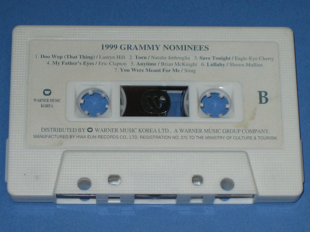 1999 Grammy Nominees 카세트테이프