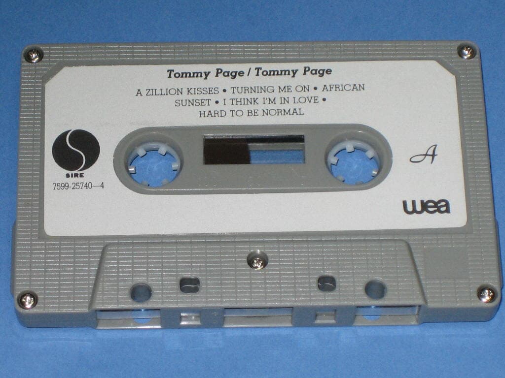 Tommy Page 토미 페이지 - A Shoulder ToCry On 카세트테이프