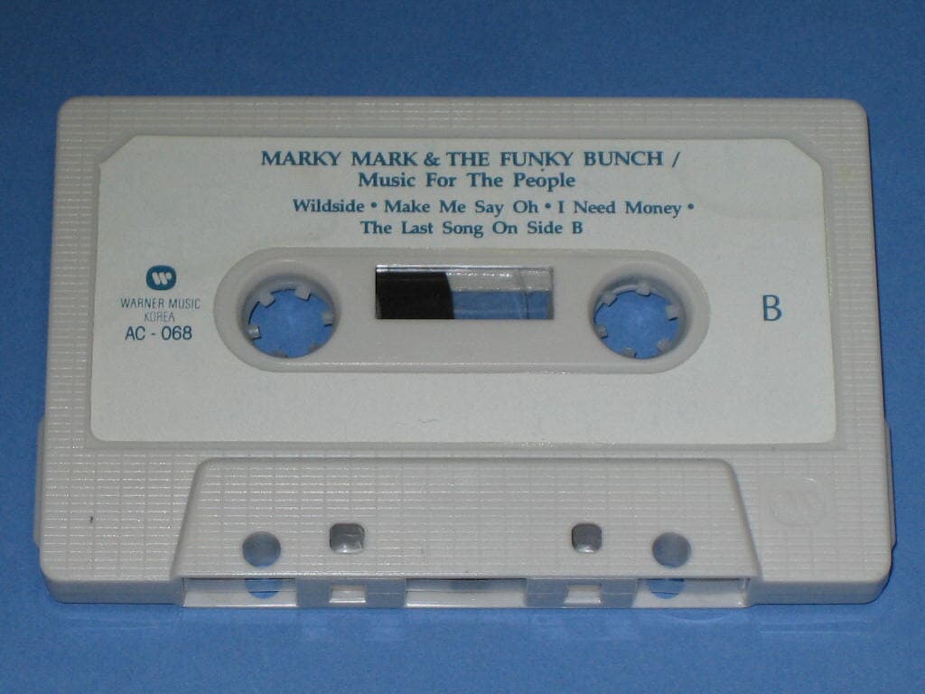 Marky Mark & The Funky Bunch - Music For The People 카세트테이프