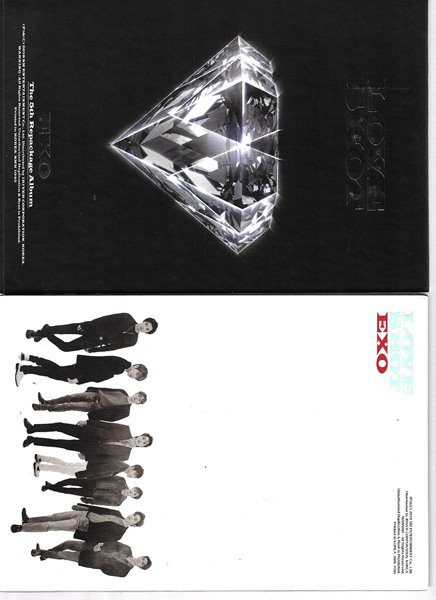 엑소 (EXO) 5집 리패키지 - Love Shot [커버 2종 랜덤 발송]-포토북+CD