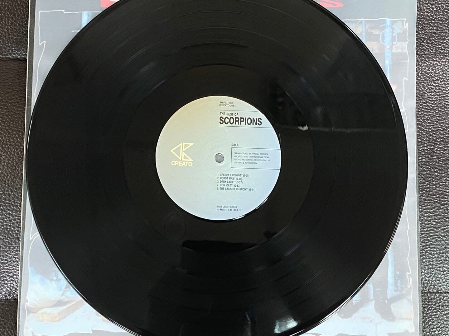 [LP] 스콜피언스 - Scorpions - The Best Of Scorpions LP [문화-라이센스반]