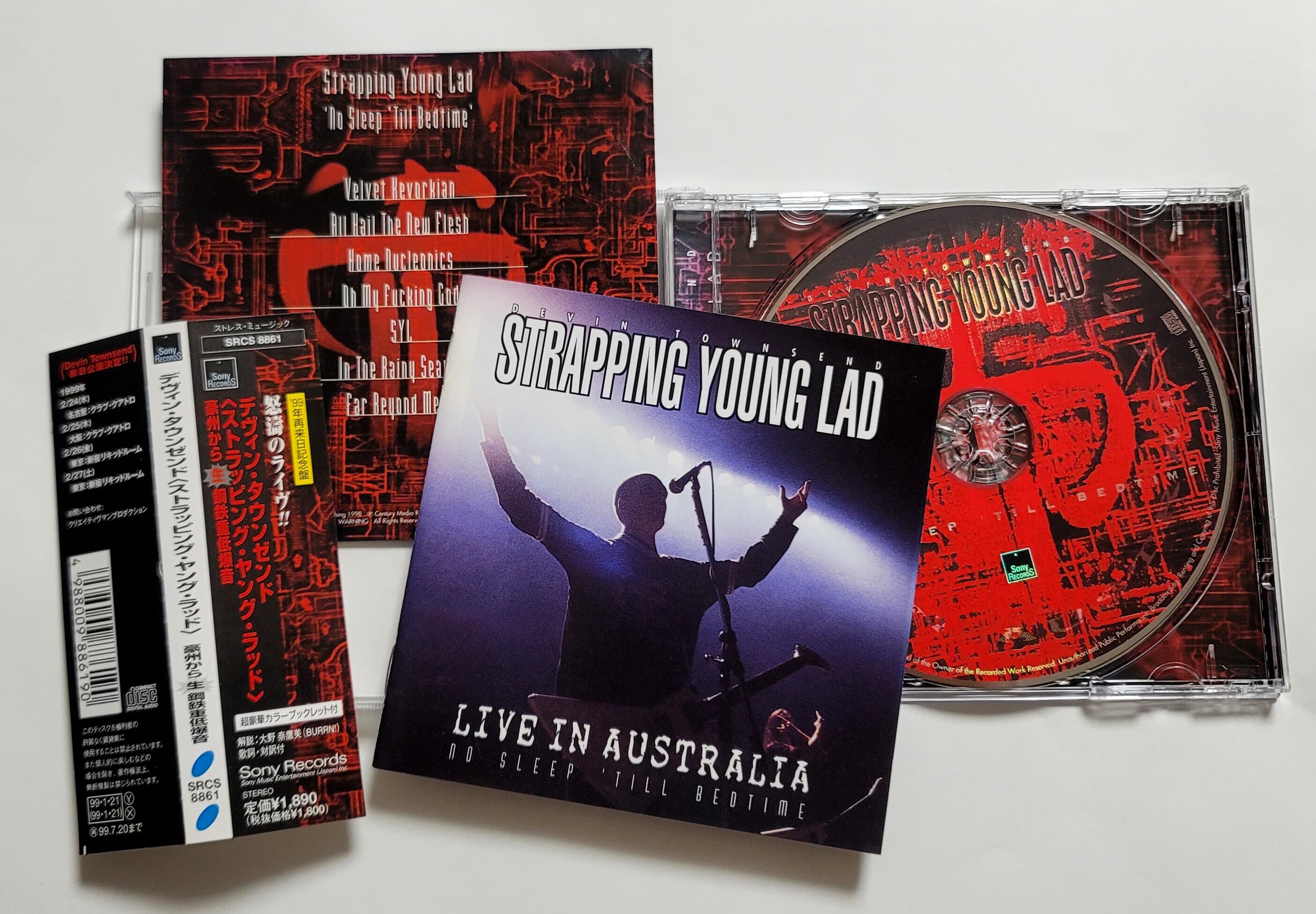 (일본반) Strapping Young Lad - No Sleep Till Bedtime: Live In Australia