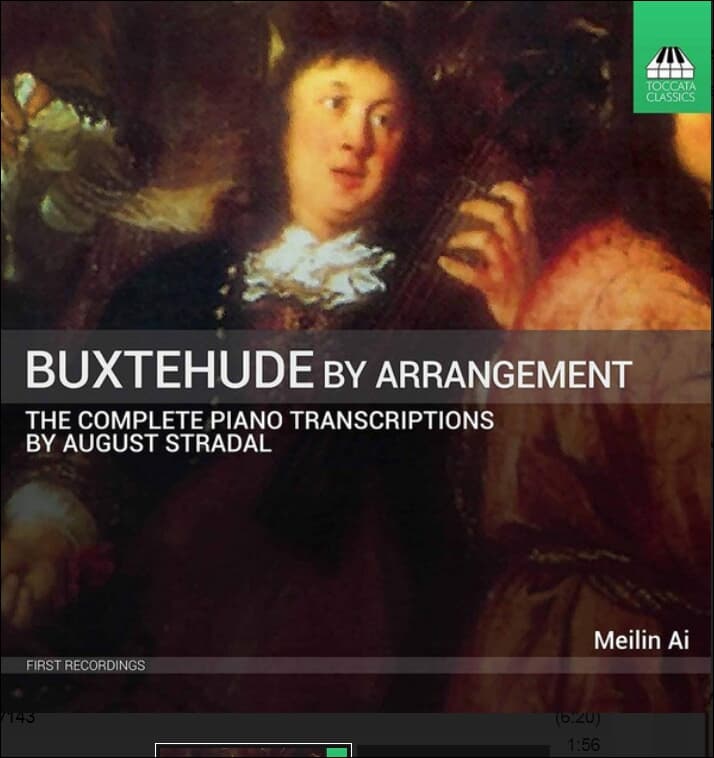 북스테후데 (Buxtehude) : The Complete Piano Transcriptions (피아노로 듣는 북스테후데) - 메일린 아이 (Meilin Ai) (독일발매)(미개봉)