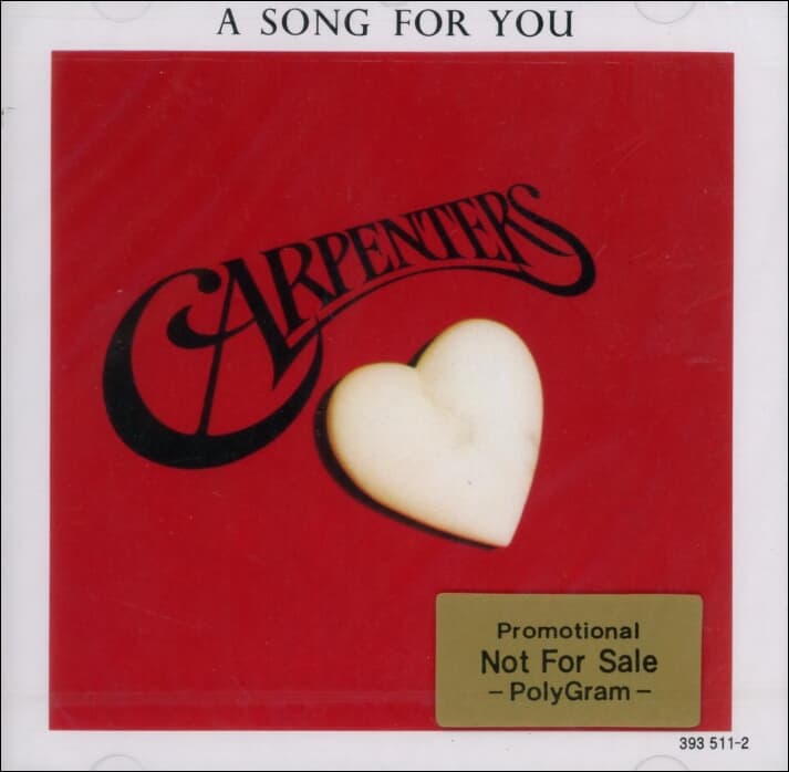 카펜터스 (Carpenters) - A Song For You (미개봉)